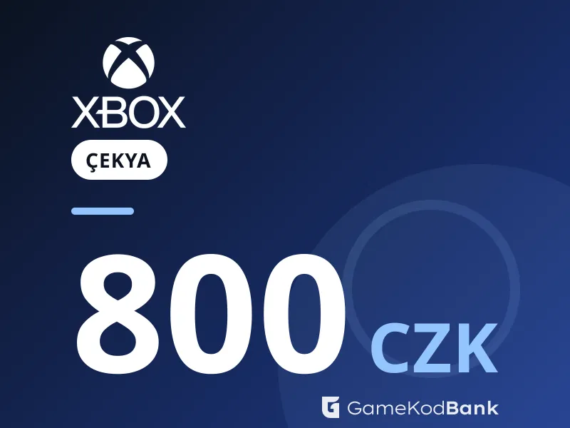 Xbox Çekya 800 CZK