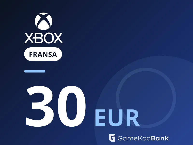 Xbox Fransa 30 EUR