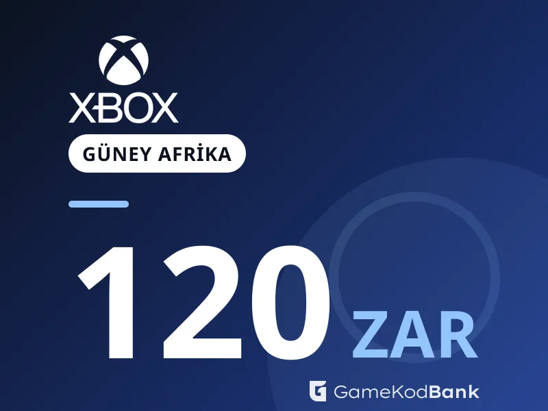 Xbox Güney Afrika 120 ZAR