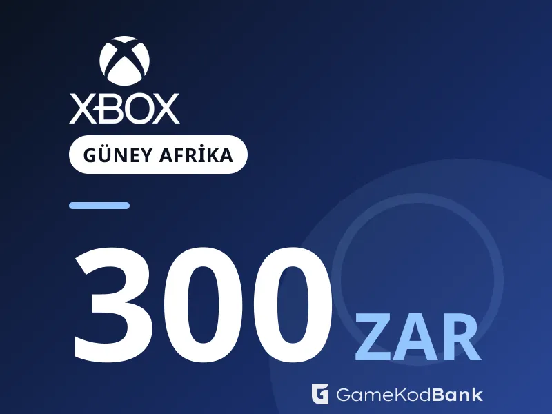 Xbox Güney Afrika 300 ZAR