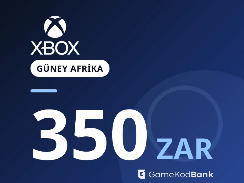 Xbox Güney Afrika 350 ZAR