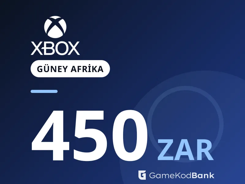 Xbox Güney Afrika 450 ZAR
