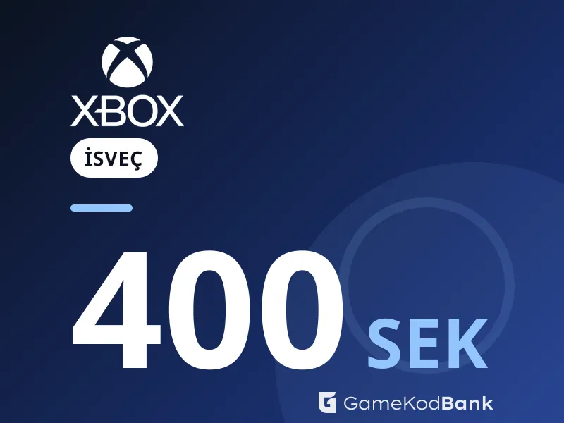 Xbox İsveç 400 SEK