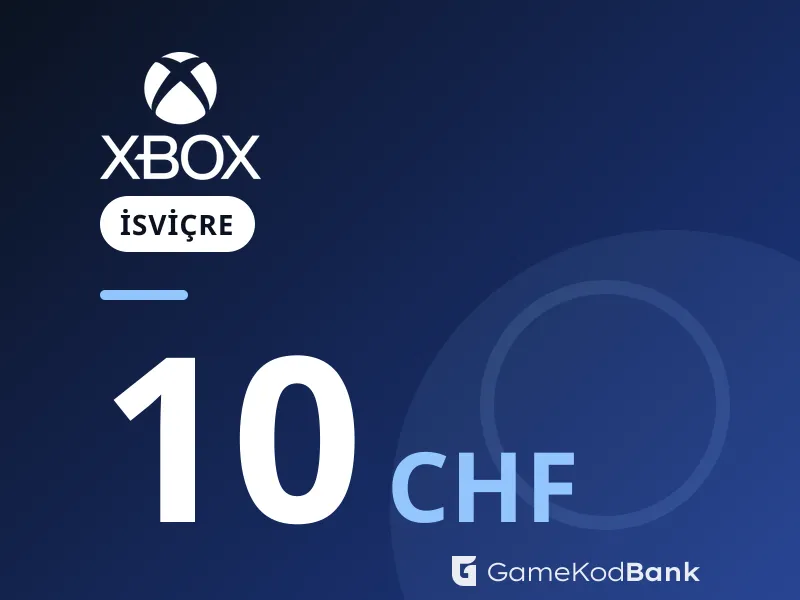 Xbox İsviçre 10 CHF