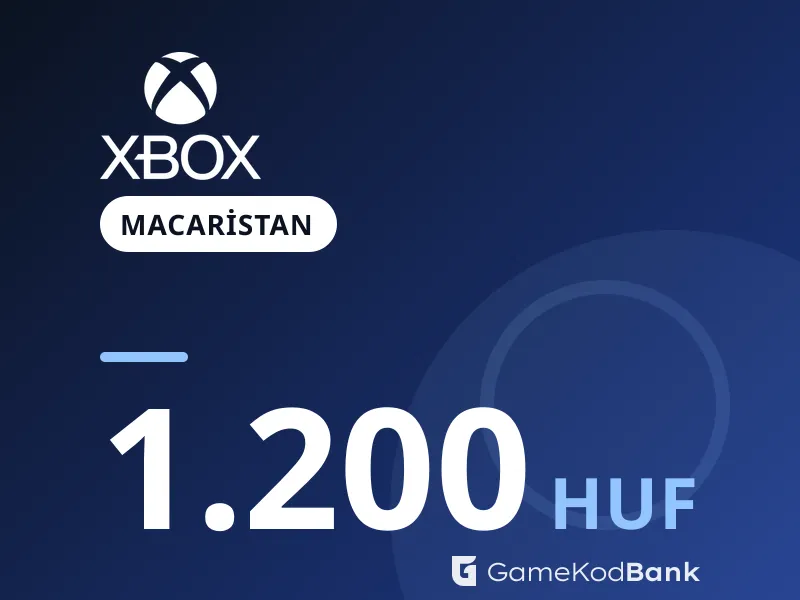 Xbox Macaristan 1.200 HUF