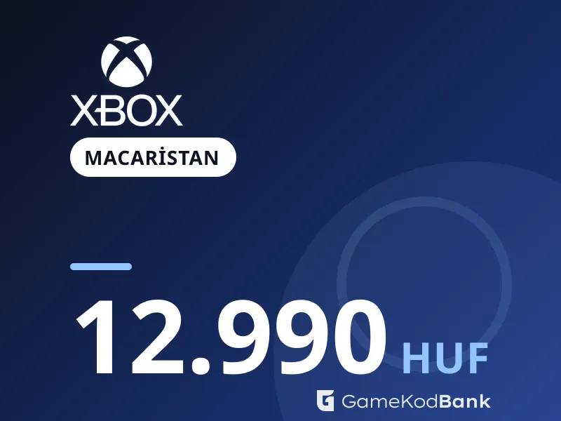 Xbox Macaristan 12.990 HUF