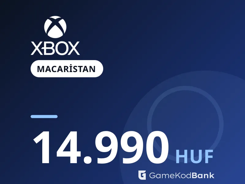 Xbox Macaristan 14.990 HUF
