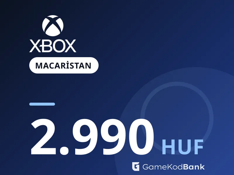 Xbox Macaristan 2.990 HUF
