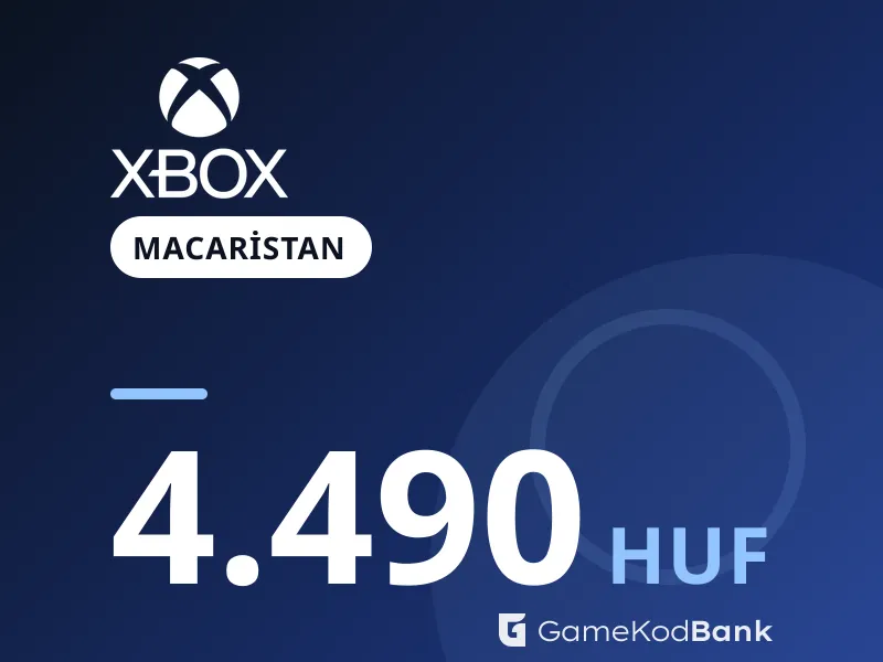 Xbox Macaristan 4.490 HUF