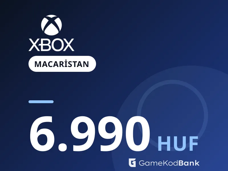 Xbox Macaristan 6.990 HUF