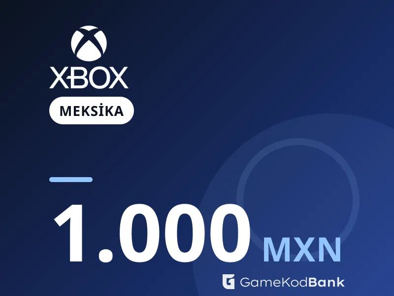 Xbox Meksika 1.000 MXN