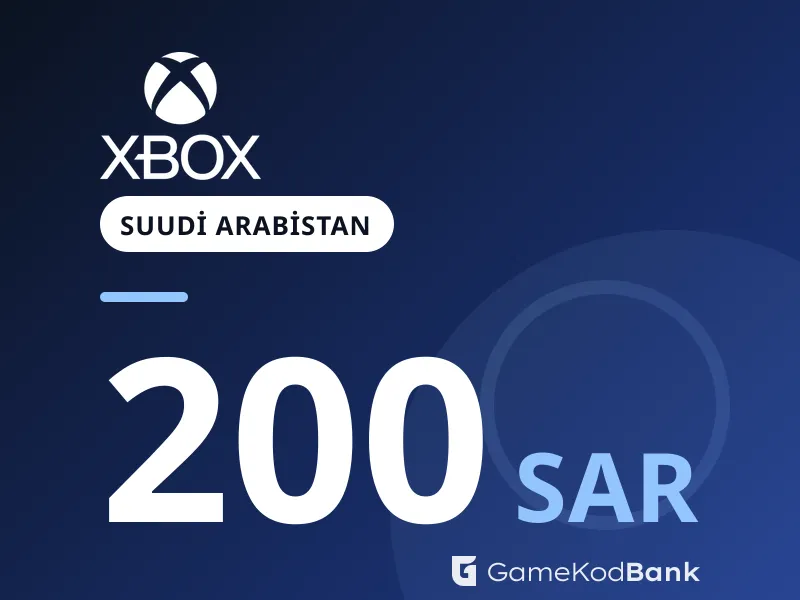 Xbox Suudi Arabistan 200 SAR