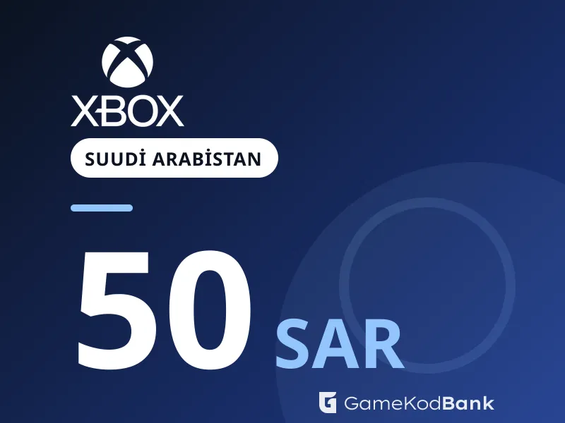 Xbox Suudi Arabistan 50 SAR