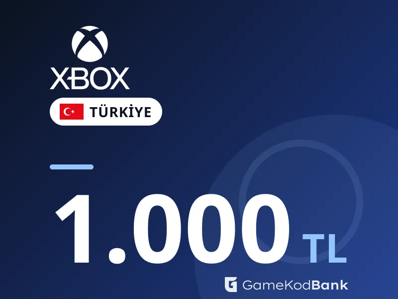 Xbox Türkiye 1.000 TL