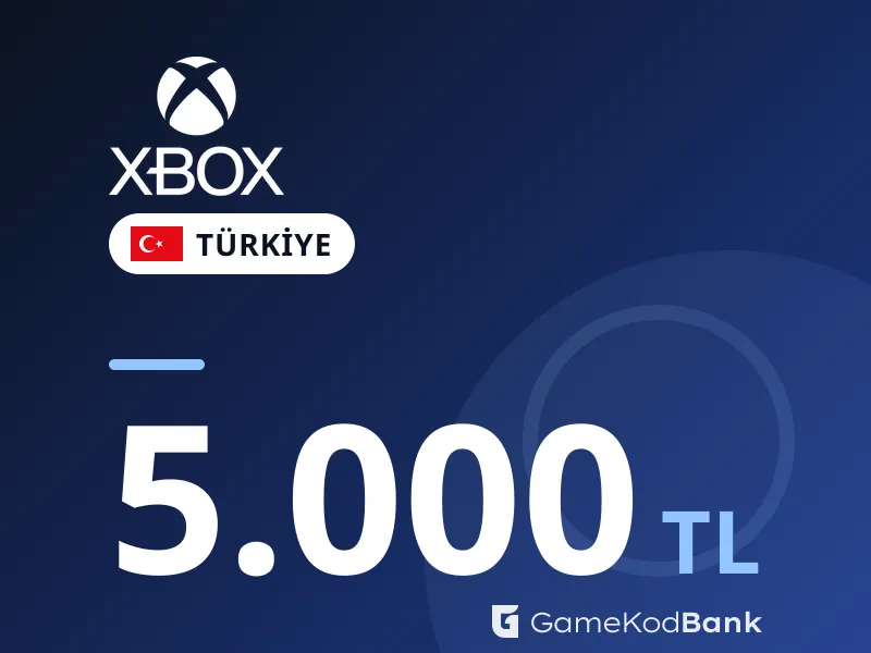Xbox Türkiye 5.000 TL