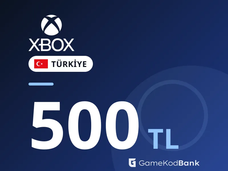 Xbox Türkiye 500 TL