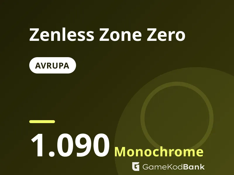 Zenless Zone Zero Avrupa 1.090 Monochrome